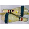 Image 1 : 2x Vintage Bowling Pins Sportsman Bowl, Prince Albert