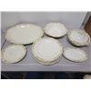 Image 1 : Cream petal Grindley England China - 19 pieces