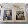 Image 3 : 4 Abrams art books - VanGogh, Degas, Toulouse-Lautrec, Cezanne & bonus prints
