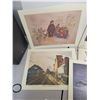 Image 4 : 4 Abrams art books - VanGogh, Degas, Toulouse-Lautrec, Cezanne & bonus prints