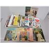 Image 1 : Retro knitting/crochet & home art magazines