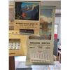 Image 6 : 7 large 1950's/60's advertising calendars