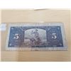 Image 2 : 1937 bank of Canada five dollars