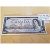 Image 1 : 1954 bank of Canada five dollars (choice unc)