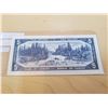 Image 2 : 1954 bank of Canada five dollars (choice unc)