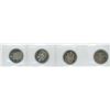 Image 1 : Lot Of 4 Canadian 50 Cent Coins (1969-85)