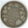 Image 1 : 1913 Canadian Silver 25 Cents