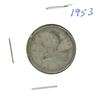 Image 1 : 1953 Canadian Silver 25 Cents