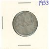 Image 1 : 1953 Canadian Silver 25 Cents