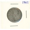 Image 1 : 1947 Canadian Silver 25 Cents