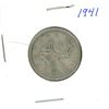 Image 1 : 1941 Canadian Silver 25 Cents