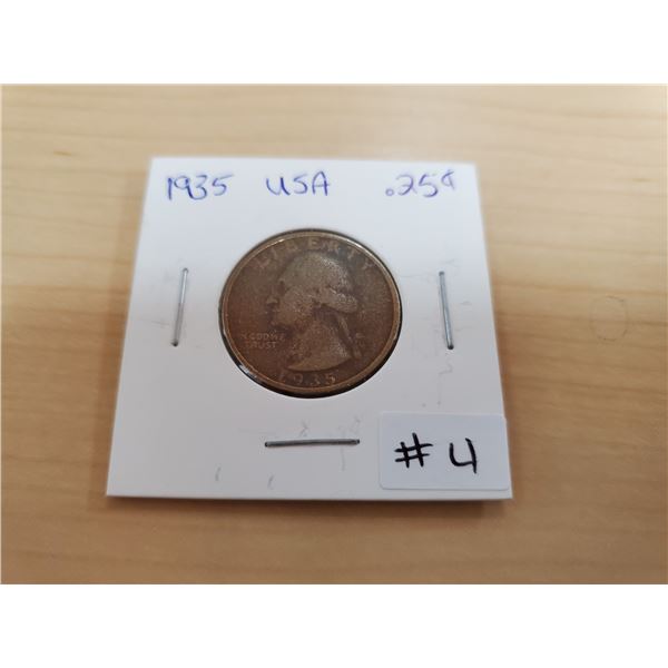 1935 USA quarter