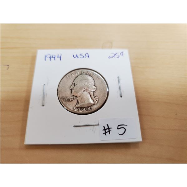 1944 USA quarter