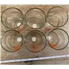 Image 2 : VINTAGE SET OF 6 "COUNTRY KITCHEN" JUICE GLASSES
