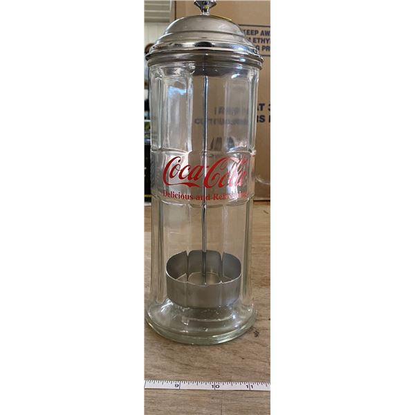 COCA COLA STRAW DISPENSER