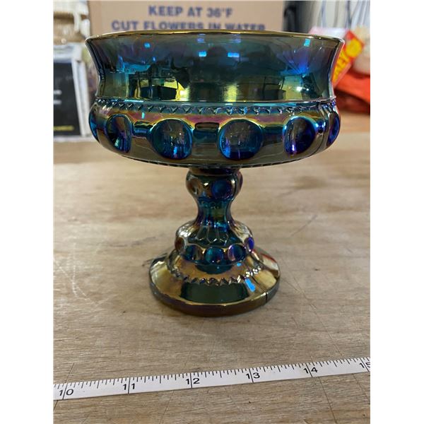 CARNIVAL GLASS CANDY DISH