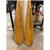 Image 2 : 2 VINTAGE WOODEN PADDLES