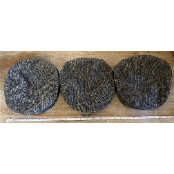3 MENS "NEWSBOY" HATS