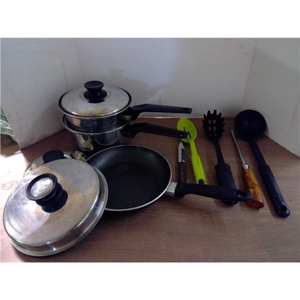 Pan, Double Boiler, Utensils