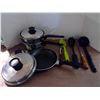 Image 1 : Pan, Double Boiler, Utensils