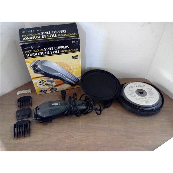 22 CD's Rock Music, Hair Clippers