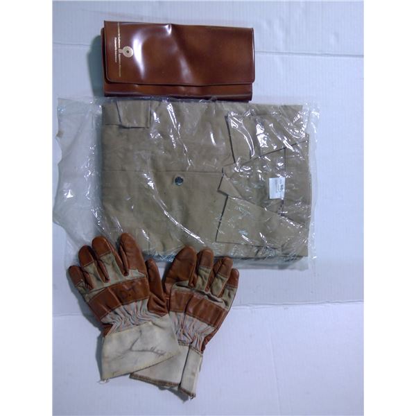 Men’s Coveralls, Tool Organizer, Work Gloves
