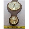 Image 2 : Wooden barometer/hygrometer