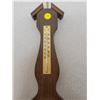 Image 4 : Wooden barometer/hygrometer
