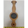 Image 5 : Wooden barometer/hygrometer