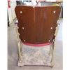 Image 3 : Vintage Theatre Chair, Refurbished on Wheeled Platform