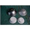 Image 8 : Lot of misc. Metallic Bowls Including Enamel ware