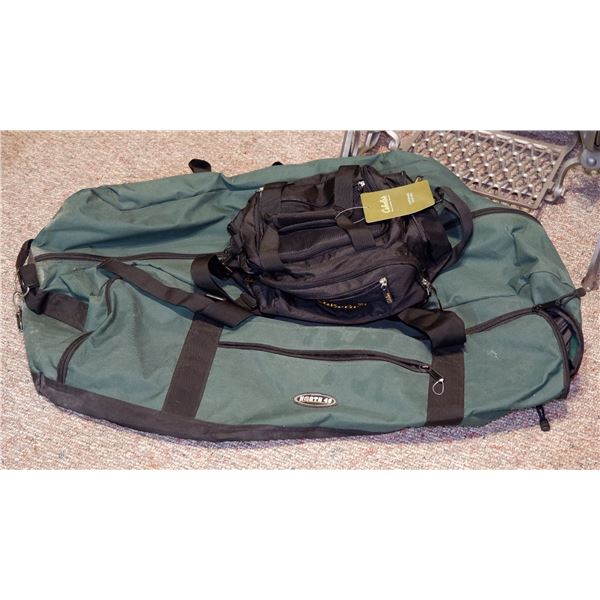 New Cabelas Bag + Hockey Bag
