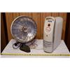 Image 1 : Vintage Electric Radiant Heater + Electric Oil Heater