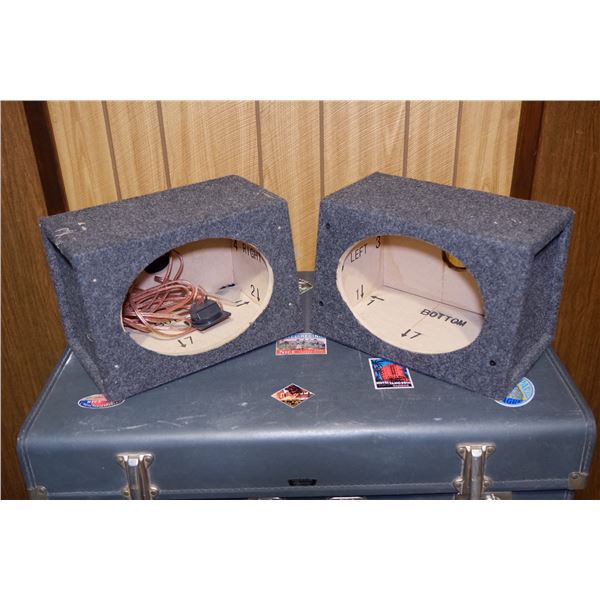 2× 6"×9" Speaker Enclosures