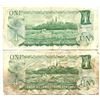 Image 2 : 2 1973 one dollar bills