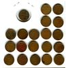 Image 2 : lot of american pennies 1950-51, 60's, 70's, 80's