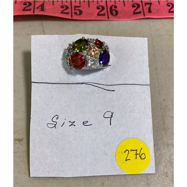 Size 9 Ring (Colorful)