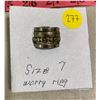 Image 1 : Size 7 "Worry Ring"