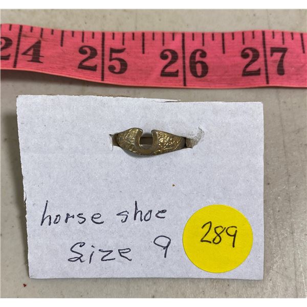 Size 9 "Horseshoe" Ring