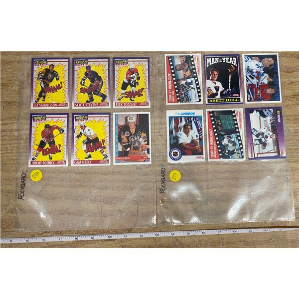 Lot Of 12 Hockey Cards (Crunch Crew + Score)