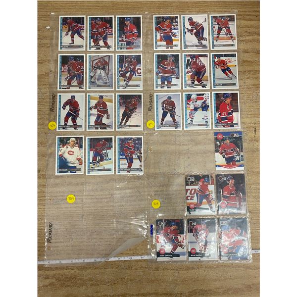 Lot Of 27 Hockey Cards (Senators + Canadians)