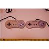 Image 4 : Super Nintendo Lot: 2 Controllers, 2 Games, Modified To play Japanese Carts
