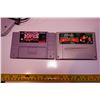 Image 6 : Super Nintendo Lot: 2 Controllers, 2 Games, Modified To play Japanese Carts