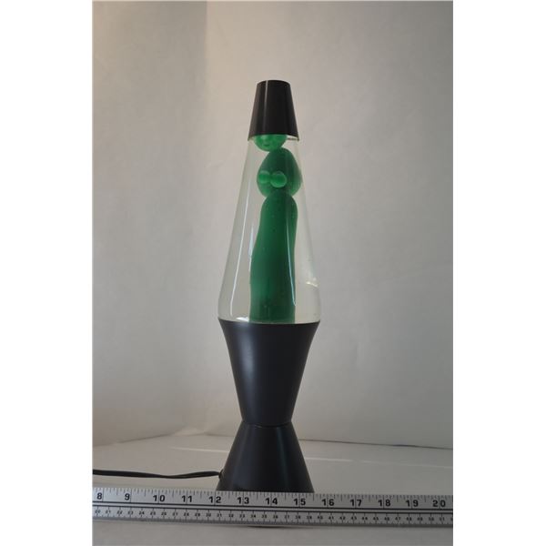 Vintage Green Lava Lamp