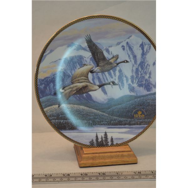 Vintage "The Return Home “Bradford collector plate D Pentz