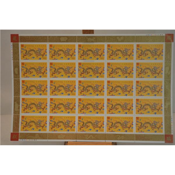 46 cent Stamps-2000 Year of Dragon- Stamp # 1836