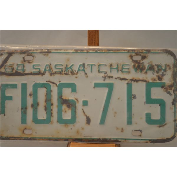 1964 Saskatchewan license plate