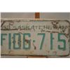Image 1 : 1964 Saskatchewan license plate