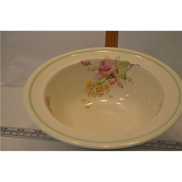 Antique-1920 Picardy Rose-"Pink Rose Blossom" bowl