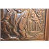 Image 2 : Copper Art Picture-Covered Wagon with Oxen by CC Pearson